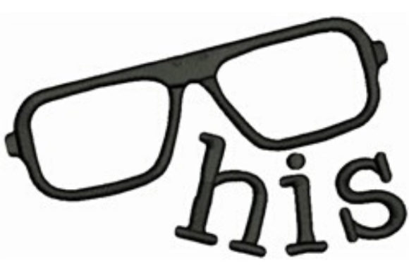 His Glasses