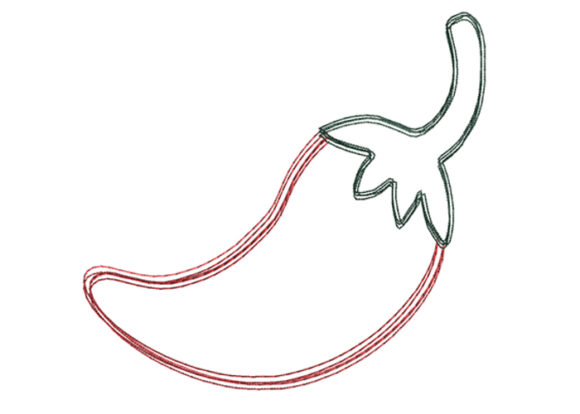 Pepper Scribble Stitch