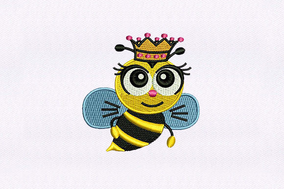 Queen Honey Bee Embroidery Review for Seasonal Projects